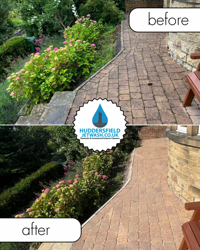 Block Paving Cleaning & Re-sanding Huddersfield